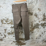 Rick Owens Brown Creatch Cargo Pants Sz L