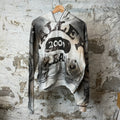 Vale Spiral Zip Up Grey Hoodie