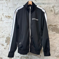 Palm Angels Black White Track Jacket Sz L