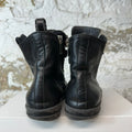 Rick Owens High Jumbo Lace Triple Black Sneaker Sz 7 (40)