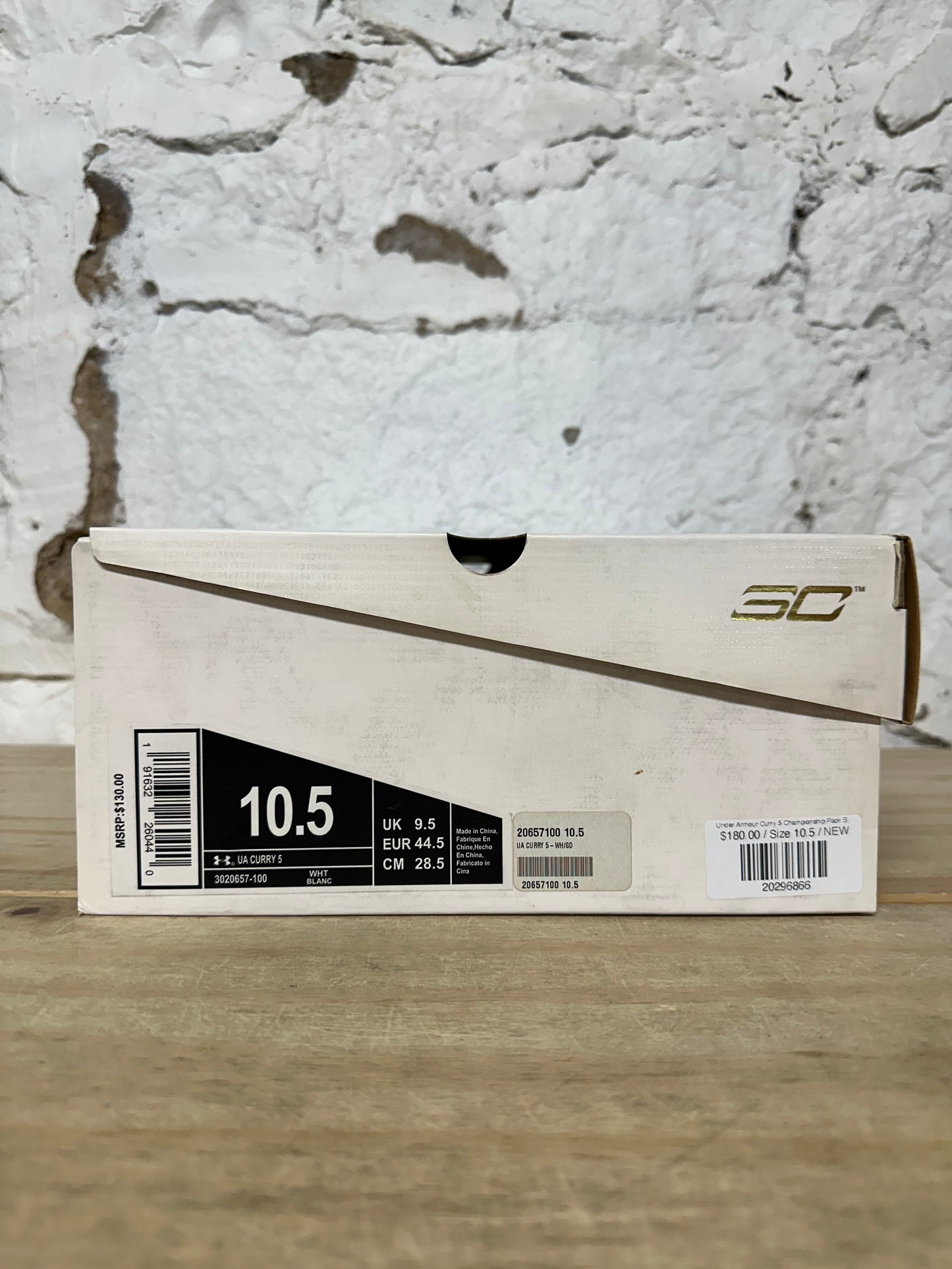 Under Armour Curry 5 Championship Pack Sz 10.5 DS