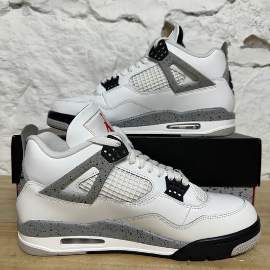 Air Jordan 4 White Cement (2025) Sz 10