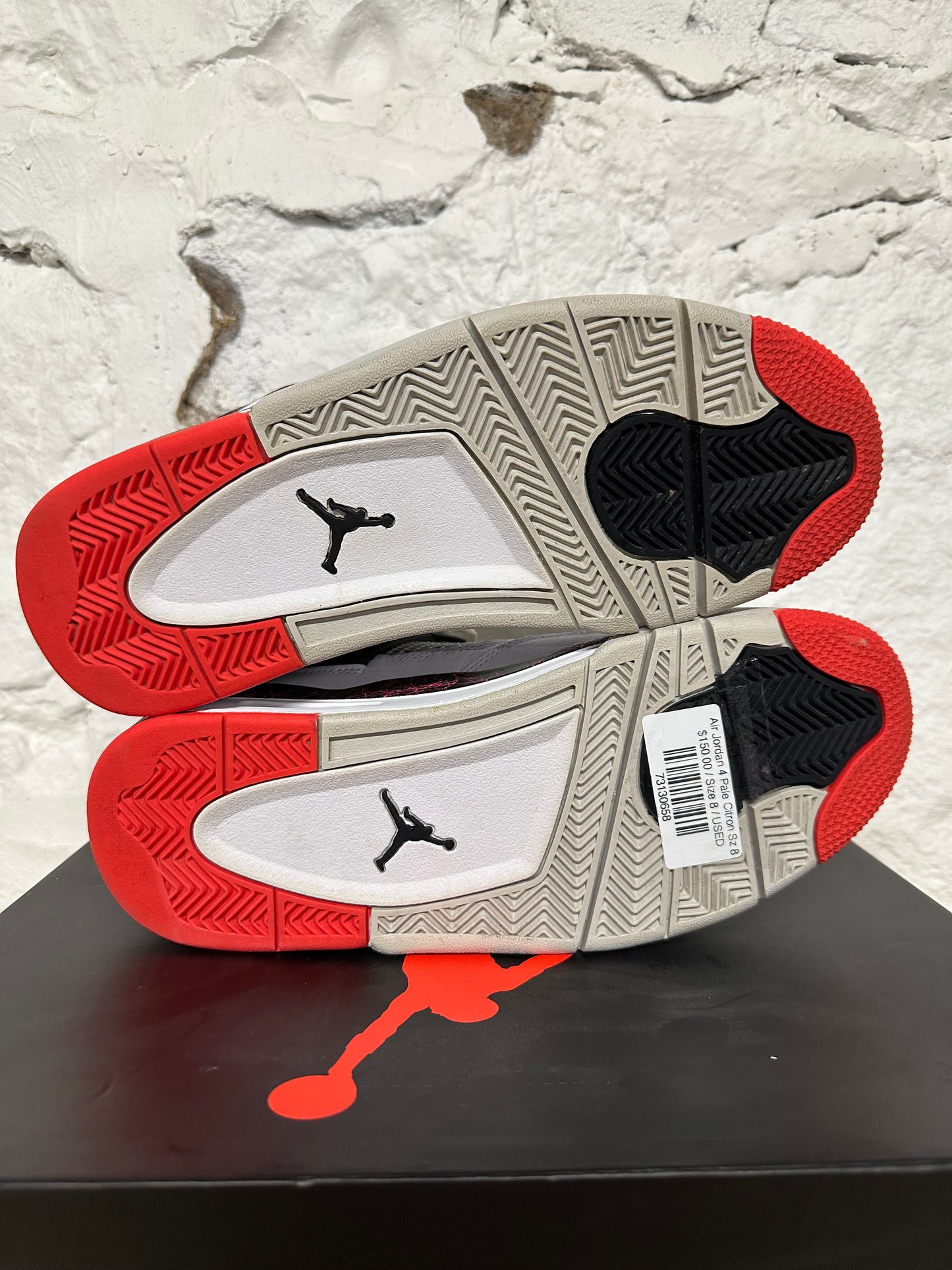 Air Jordan 4 Pale Citron Sz 8
