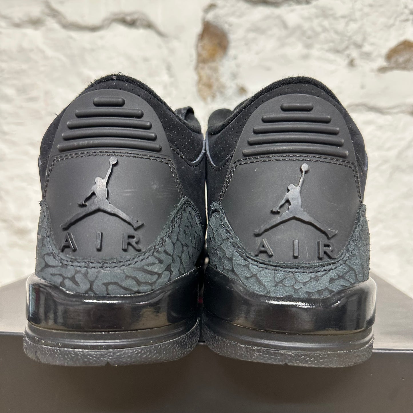 Air Jordan 3 Black Cat Sz 6Y