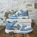 Off White Out Of Office Ice Blue White Sneaker Sz 7 (40) DS