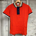 Burberry Orange Polo Shirt Sz XXS