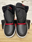 Air Jordan 1 High Black Satin Gym Red Sz 11.5 DS