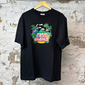 Casablanca Wave T-shirt Black Sz S