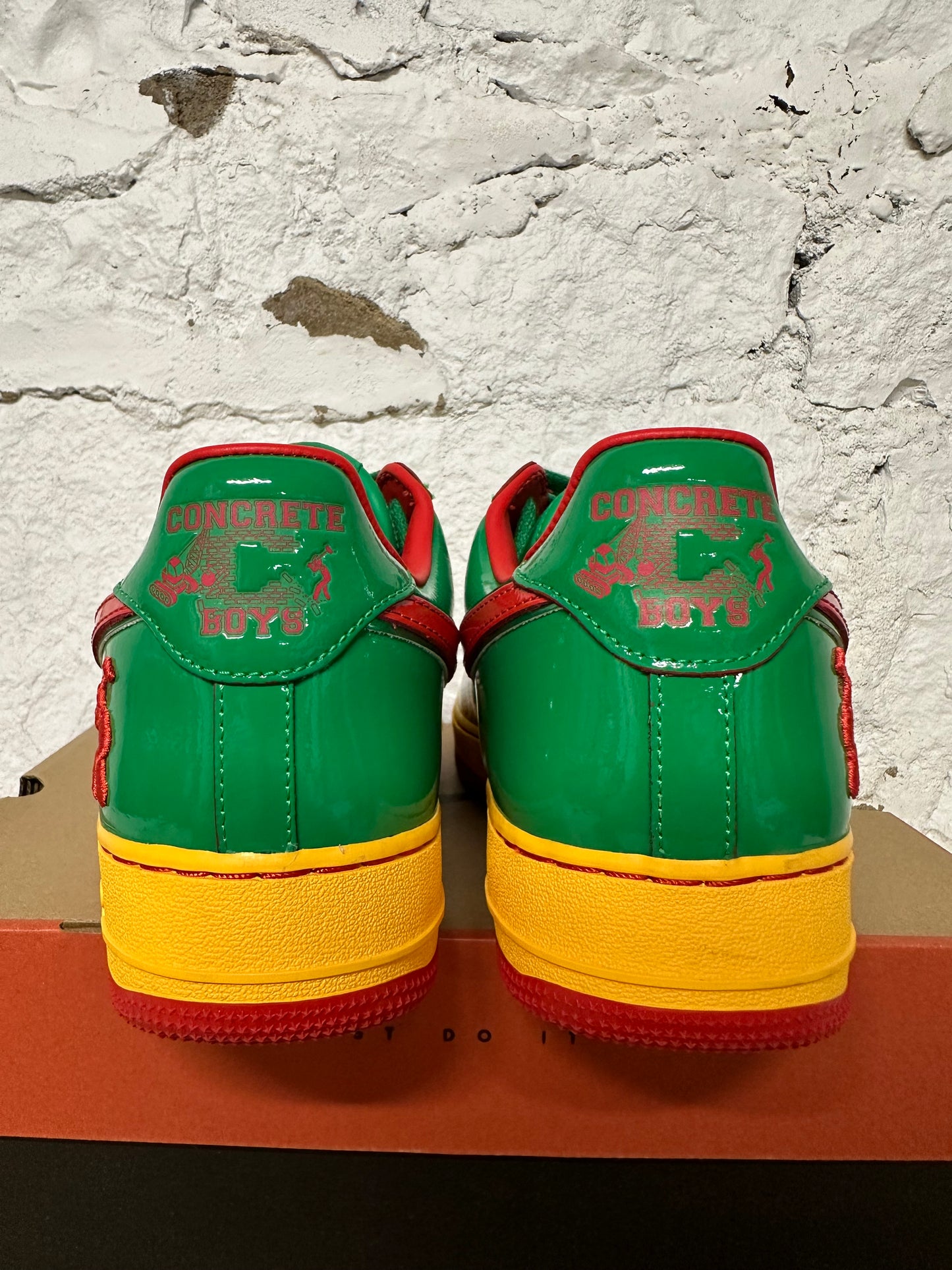 Nike Air Force 1 Lil Yachty Concrete Boys Lucky Green Sz 11.5
