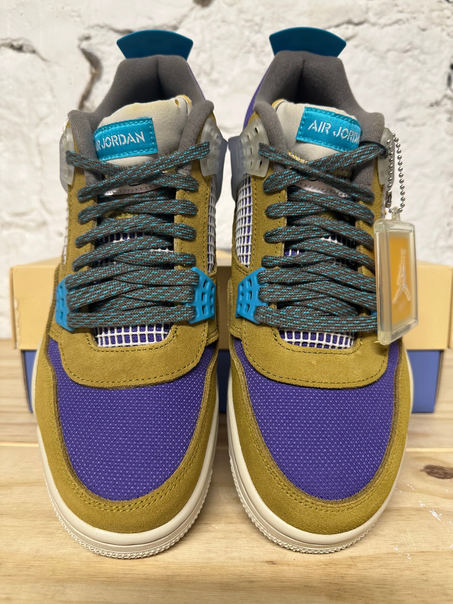 Air Jordan 4 Union Desert Moss Sz 9 DS