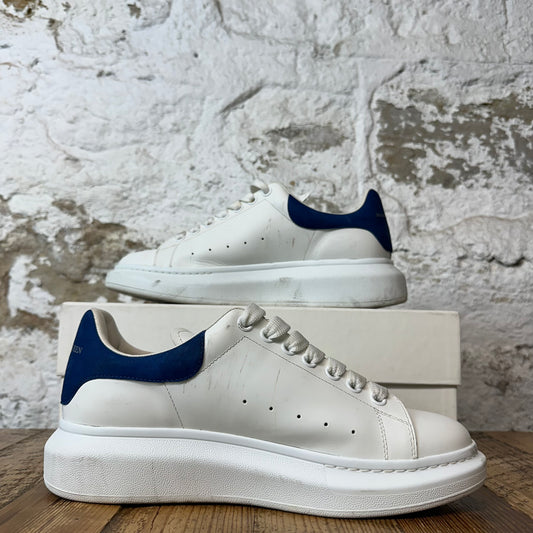 Alexander Mcqueen Blue Tab White Sneaker Sz 9 (42)