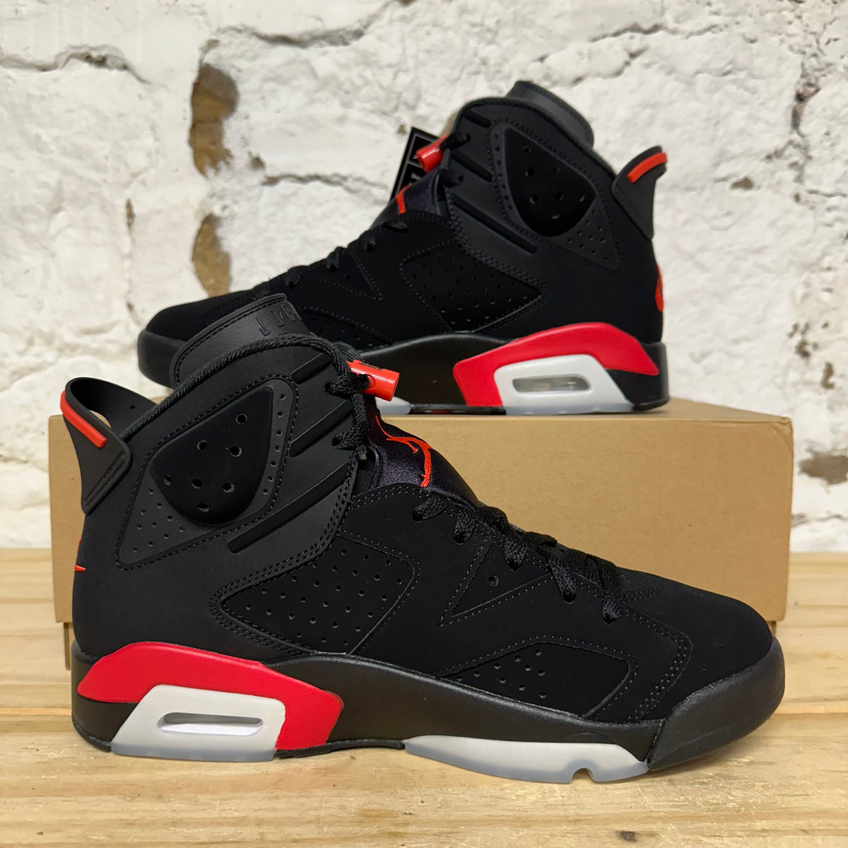 Air Jordan 6 Infrared Salesman Sz 9 DS