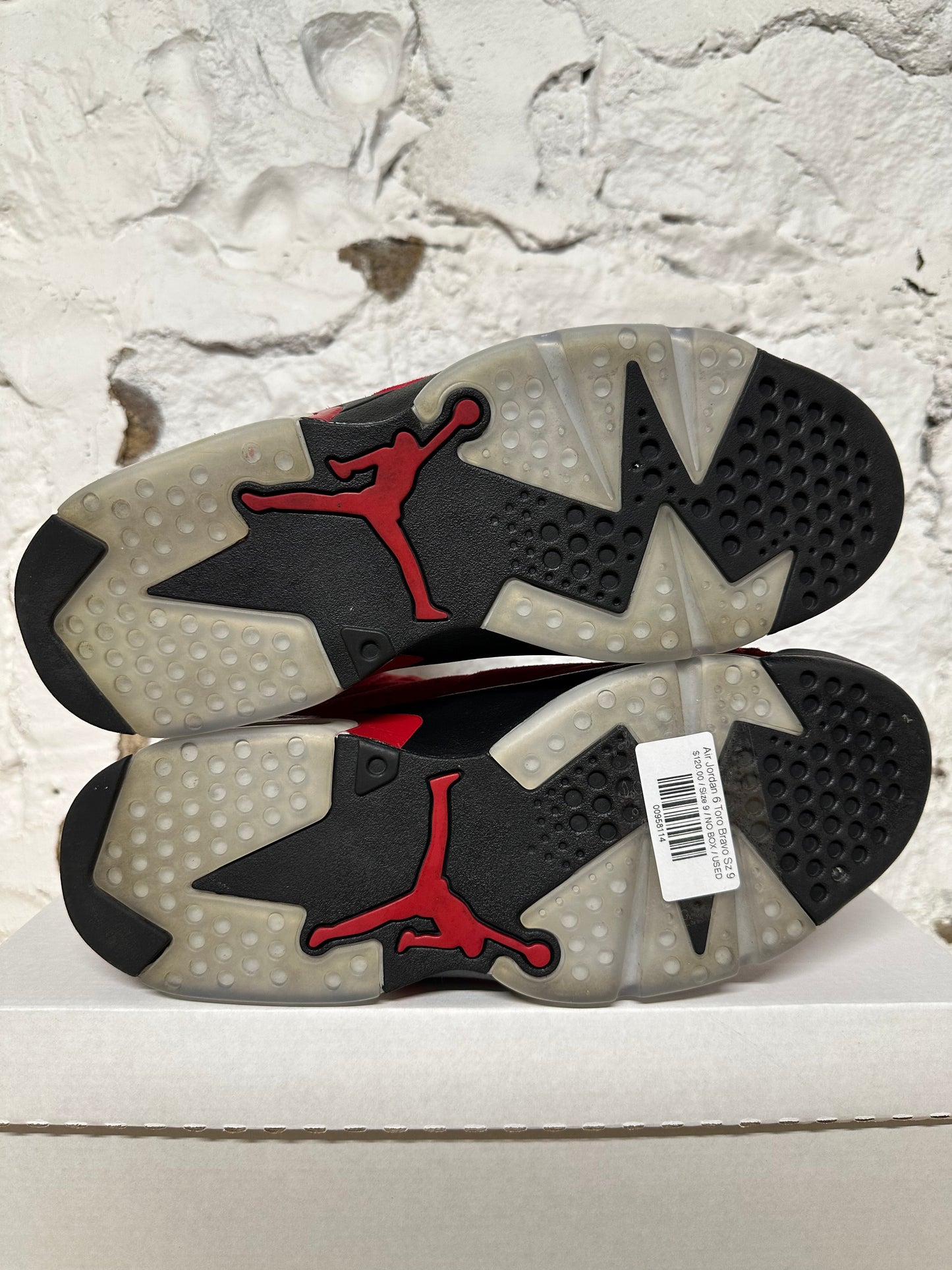 Air Jordan 6 Toro Bravo Sz 9