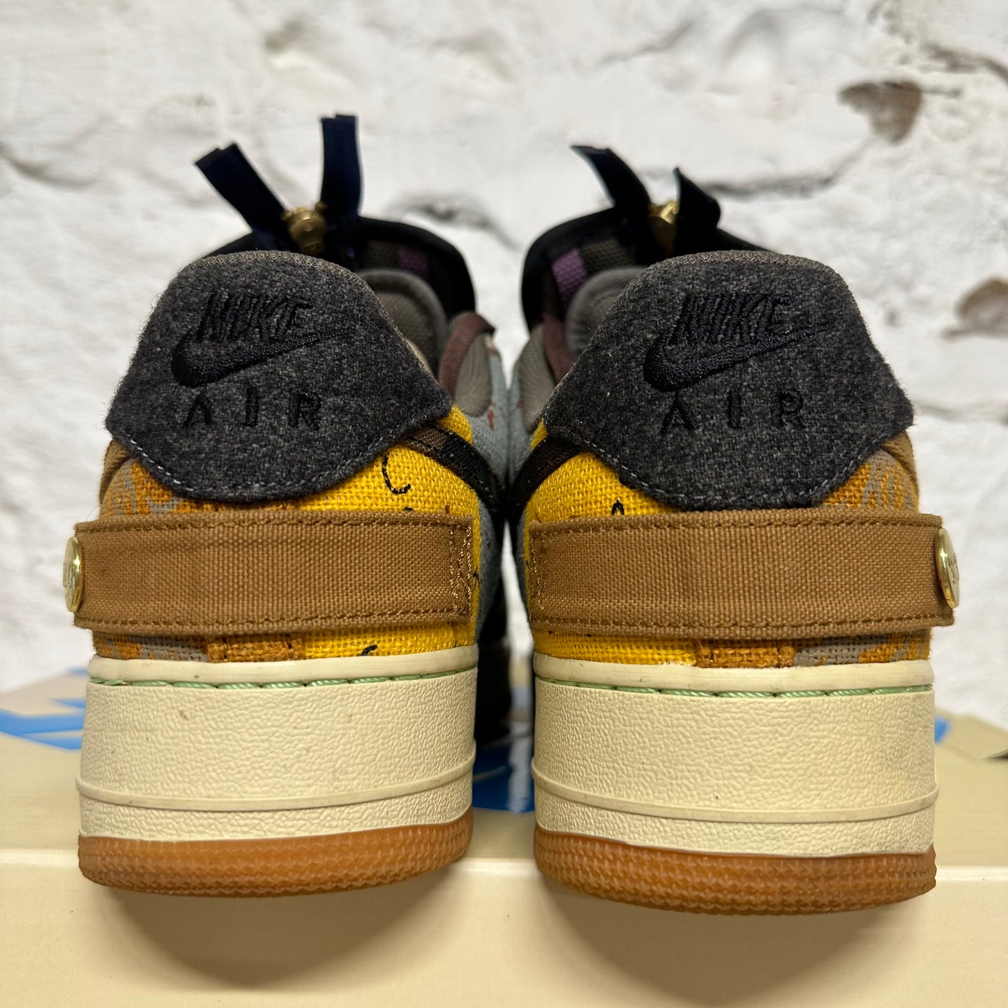 Nike Air Force 1 Low Travis Scott Cactus Jack Sz 13