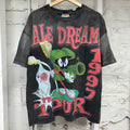 Vale Marvin The Martian Black T-Shirt Sz S