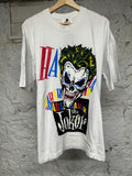 Warren Lotas Joker White T-Shirt Sz XL