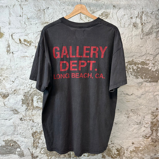 Gallery Dept I Am Sad T-shirt Brown Sz L