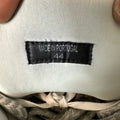 Lanvin Curb Gray White Lace Cream Sneaker Sz 11 (44)