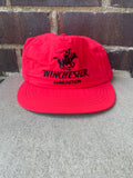 Winchester Ammunition ‘80s Embroidered Leather Strap Hat