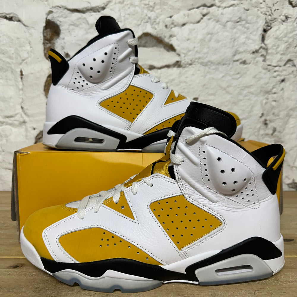 Air Jordan 6 Yellow Ochre Sz 10