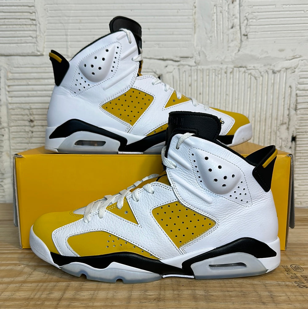 Air Jordan 6 Yellow Ochre Sz 11