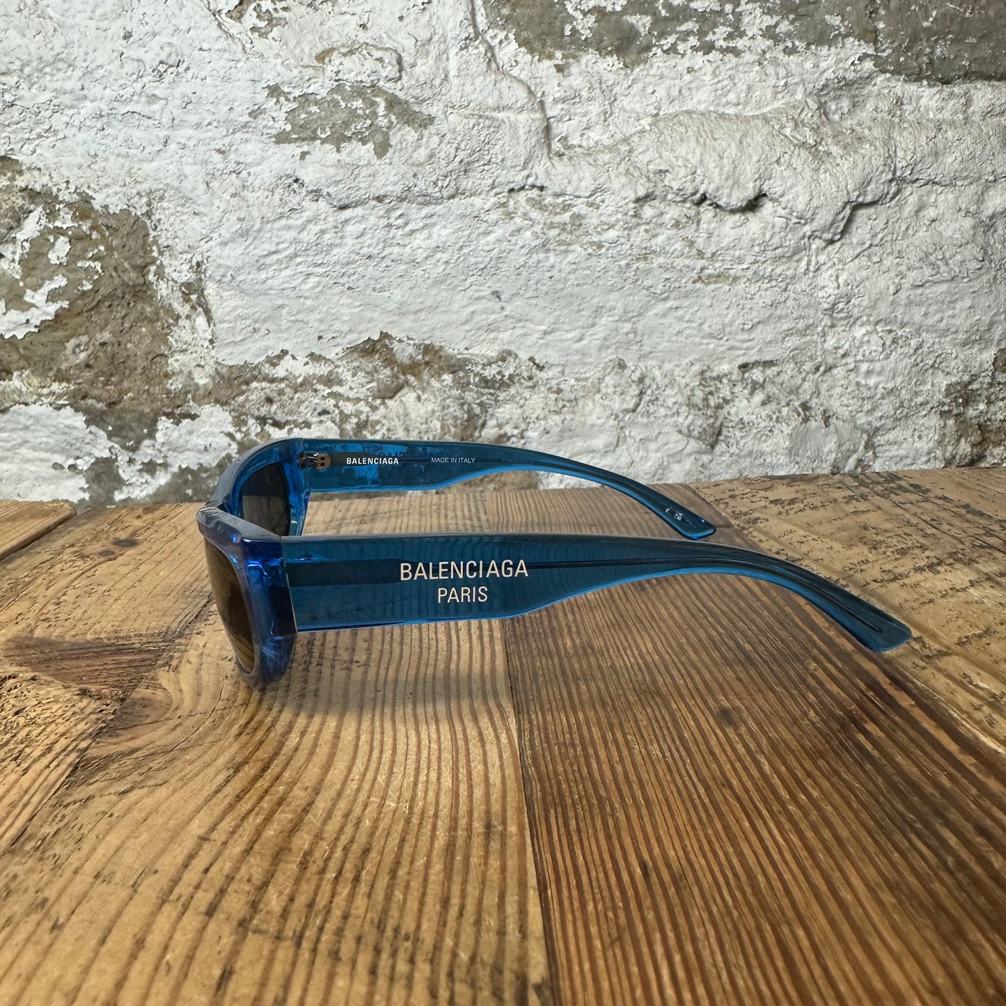 Balenciaga Everyday Blue Sunglasses W/ Case
