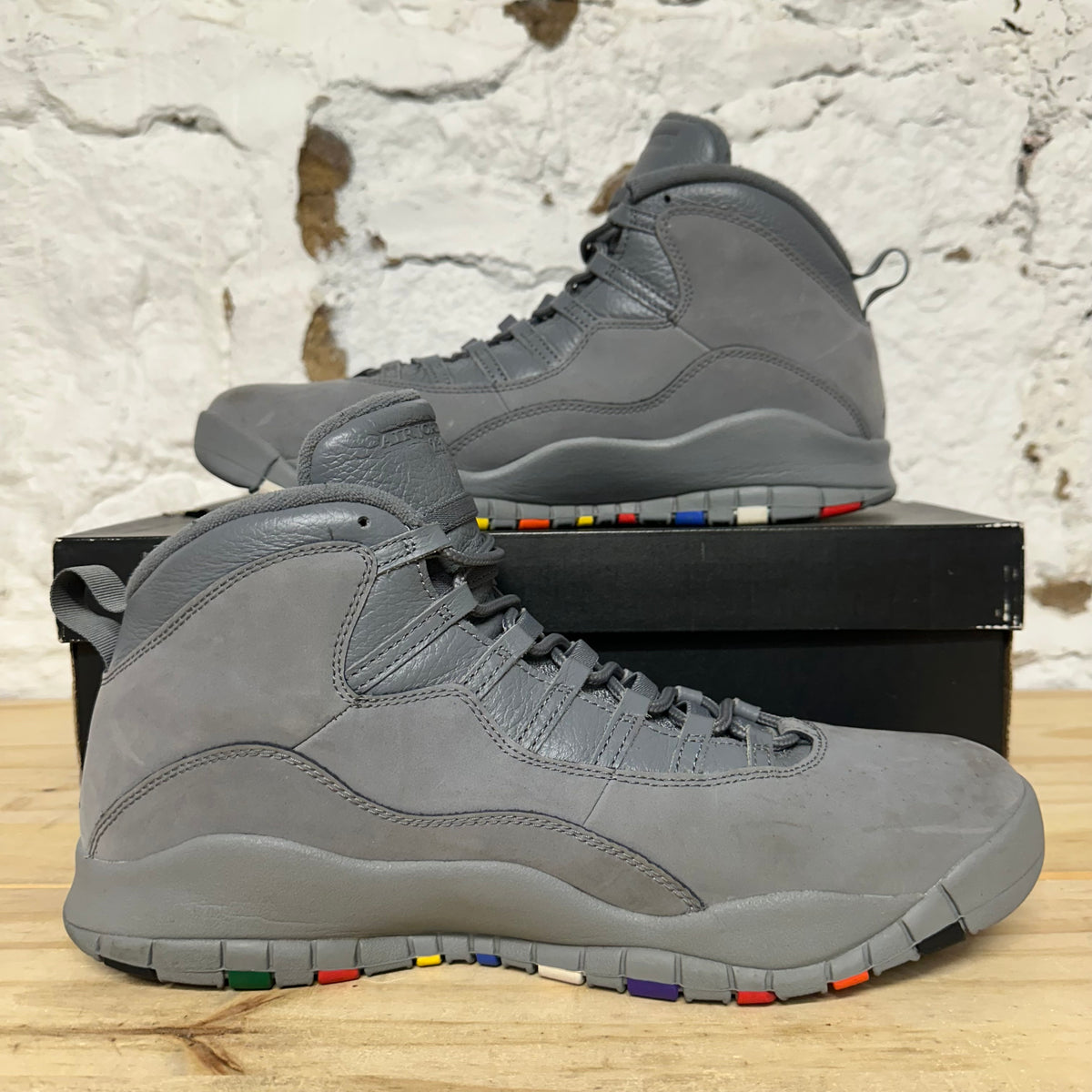 Air Jordan 10 Cool Grey Sz 14