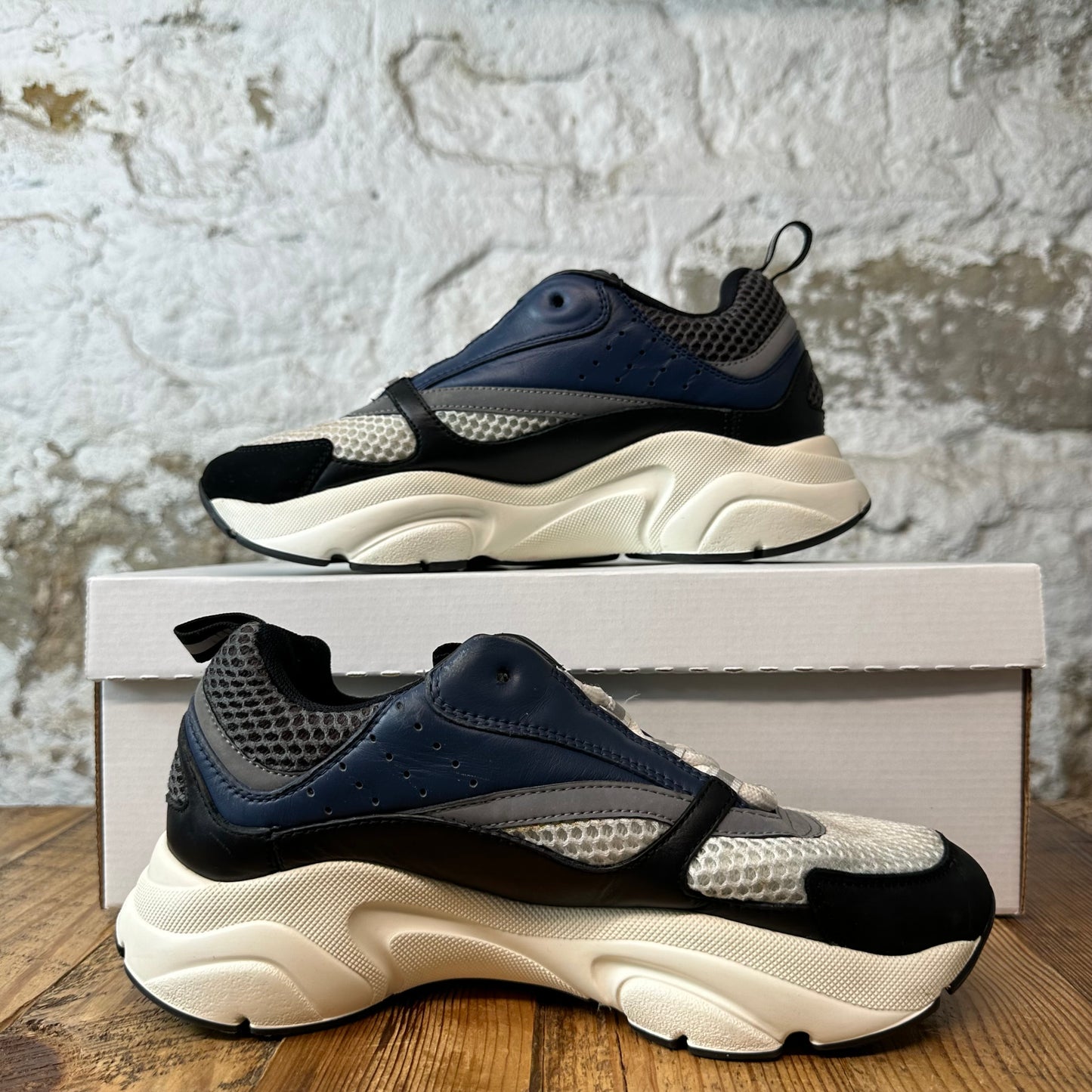 Dior B22 Blue White Black Sneaker Sz 6 (38)