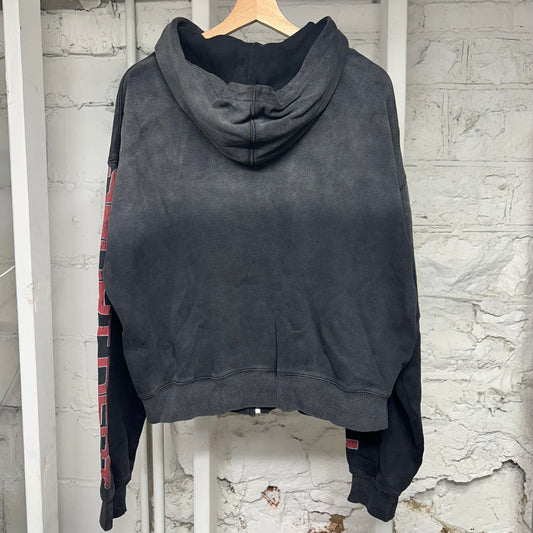Vale Devils Advocate Black Zip Up Hoodie Sz M