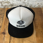 Rhude Spades Black White Trucker Hat