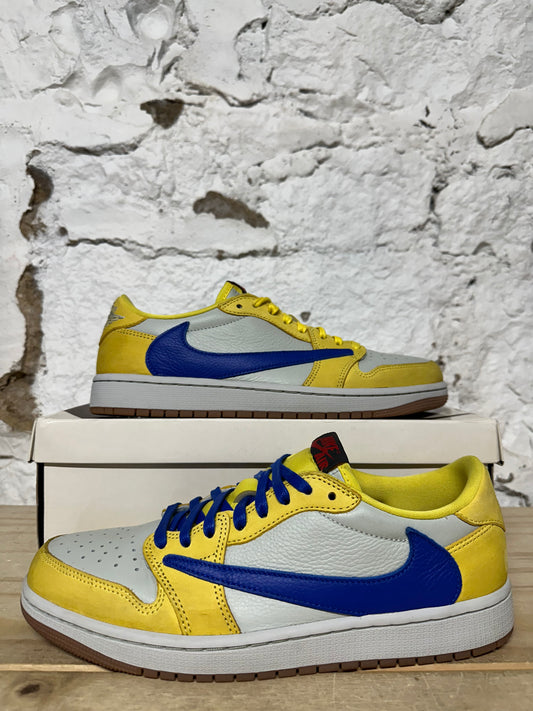 Air Jordan 1 Low Travis Scott Canary Sz 9 (10.5W)
