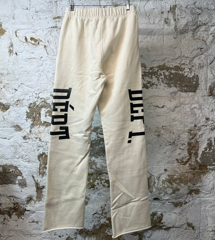 Gallery Dept Post Workout Cream Sweatpants Sz S