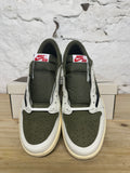 Air Jordan 1 Low Travis Scott Medium Olive Sz 10.5 DS