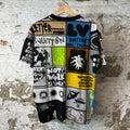 Louis Vuitton Fanzine Damier Logos T-Shirt Sz L
