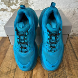 Balenciaga Triple S Teal Blue Sneaker Sz 7 (40)