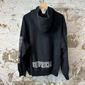 Supreme Collegiate Black Hoodie Sz M