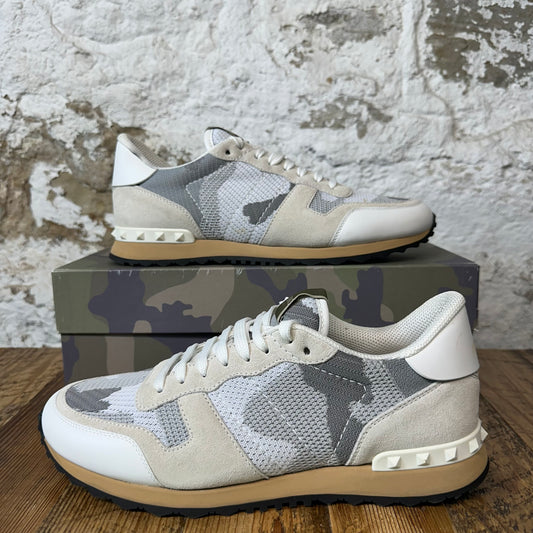 Valentino Gray Camo Rock Runner Sneaker Sz 10 (43)