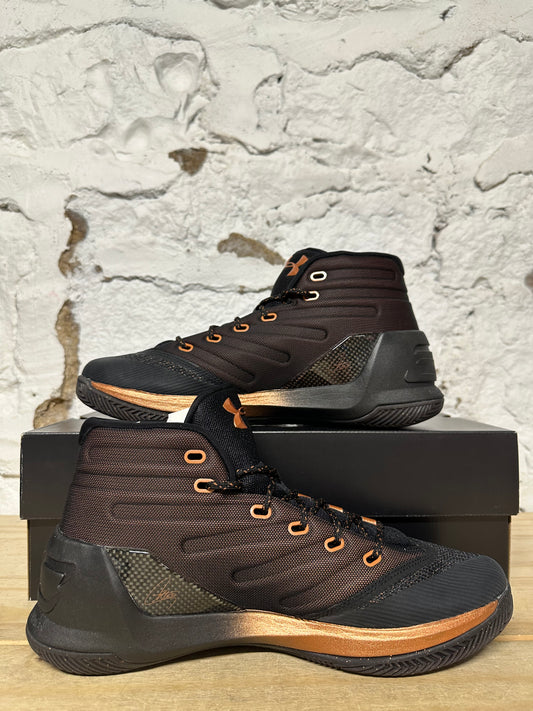 Under Armour Curry 3 Brass Band Sz 10 DS