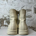 Rick Owens High Natural Milk Sneaker Sz 6 (38)