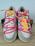 Nike Dunk Low Off White Lot 17 Sz 6