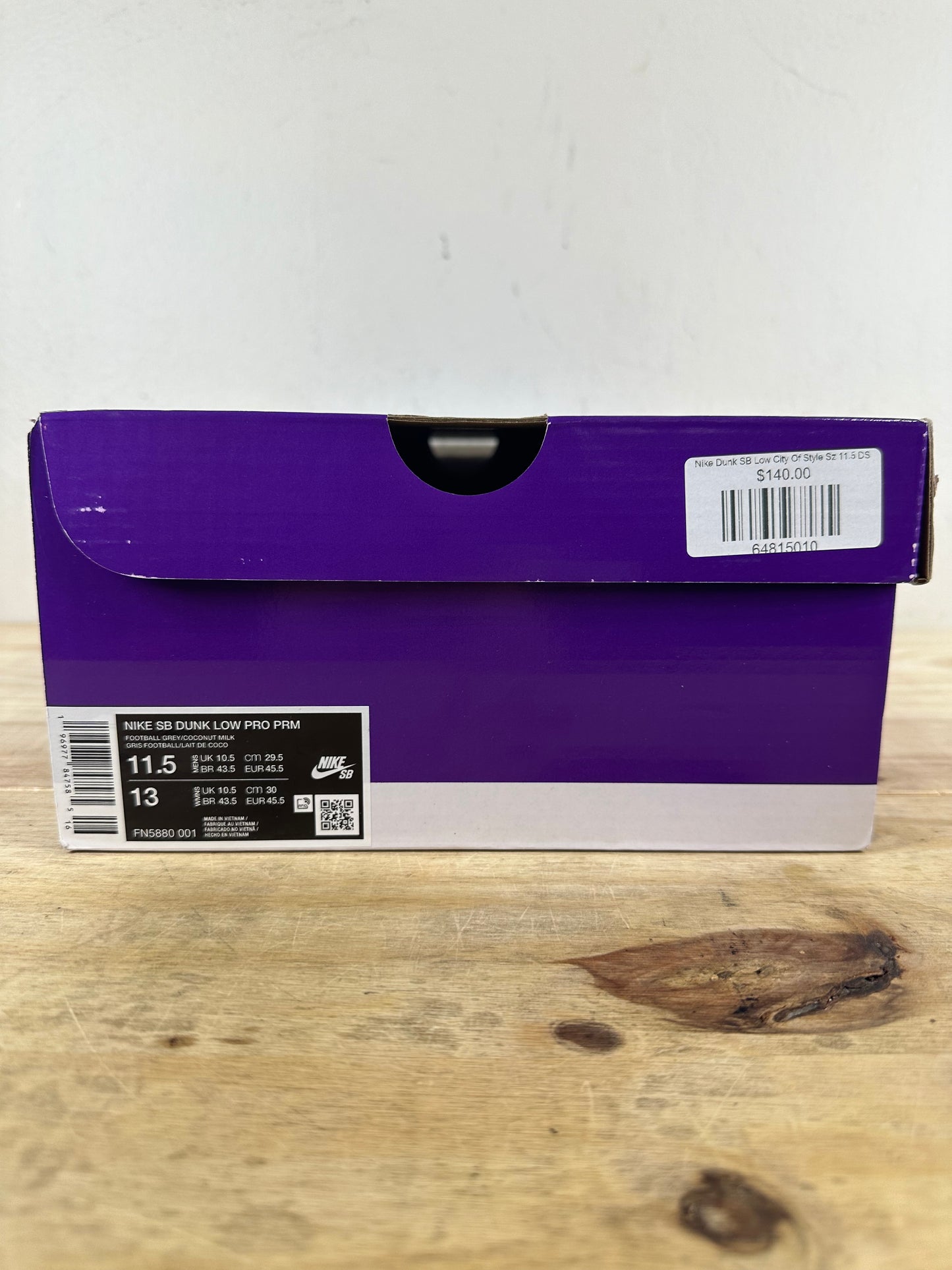 Nike SB Dunk Low City of Style Sz 11.5 DS