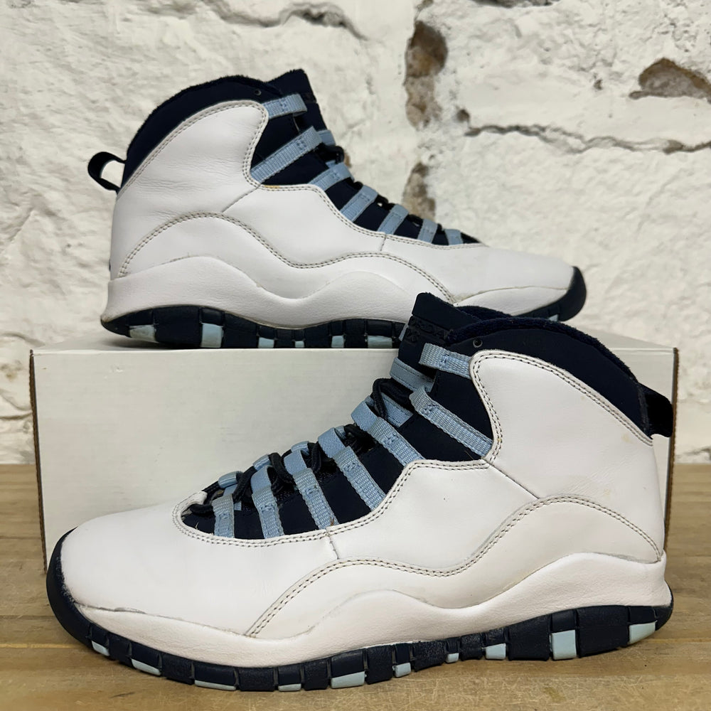 Air Jordan 10 Ice Blue Sz 9.5