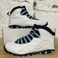 Air Jordan 10 Ice Blue Sz 9.5