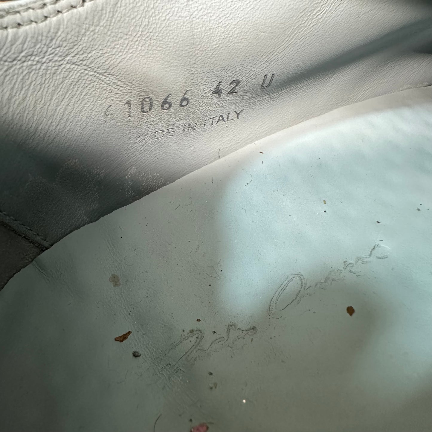 Rick Owens Jumbo Lace Pale Blue Milk Sneaker Sz 9 (42)