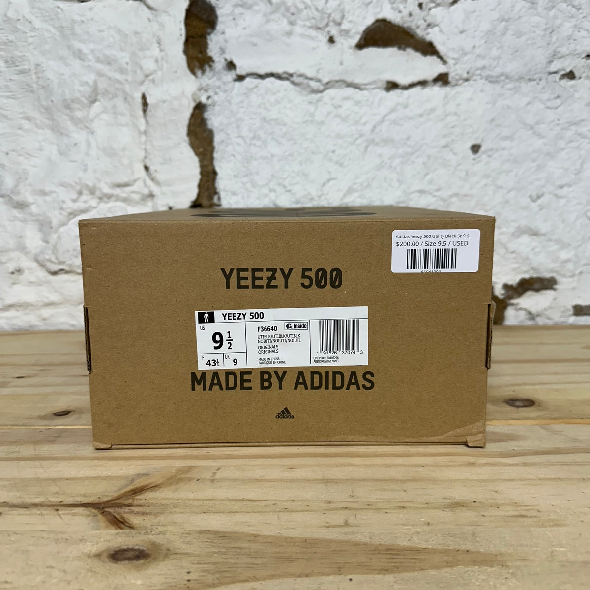 Yeezy 500 Utility Black Sz 9.5