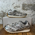 Bottega Veneta Silver White Orbit Sneaker Sz 7 (40)
