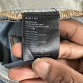 Amiri Plain Blue Denim Jeans Sz 32