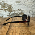 Prada Linea Rossa Black Aviator Glasses W/ Box