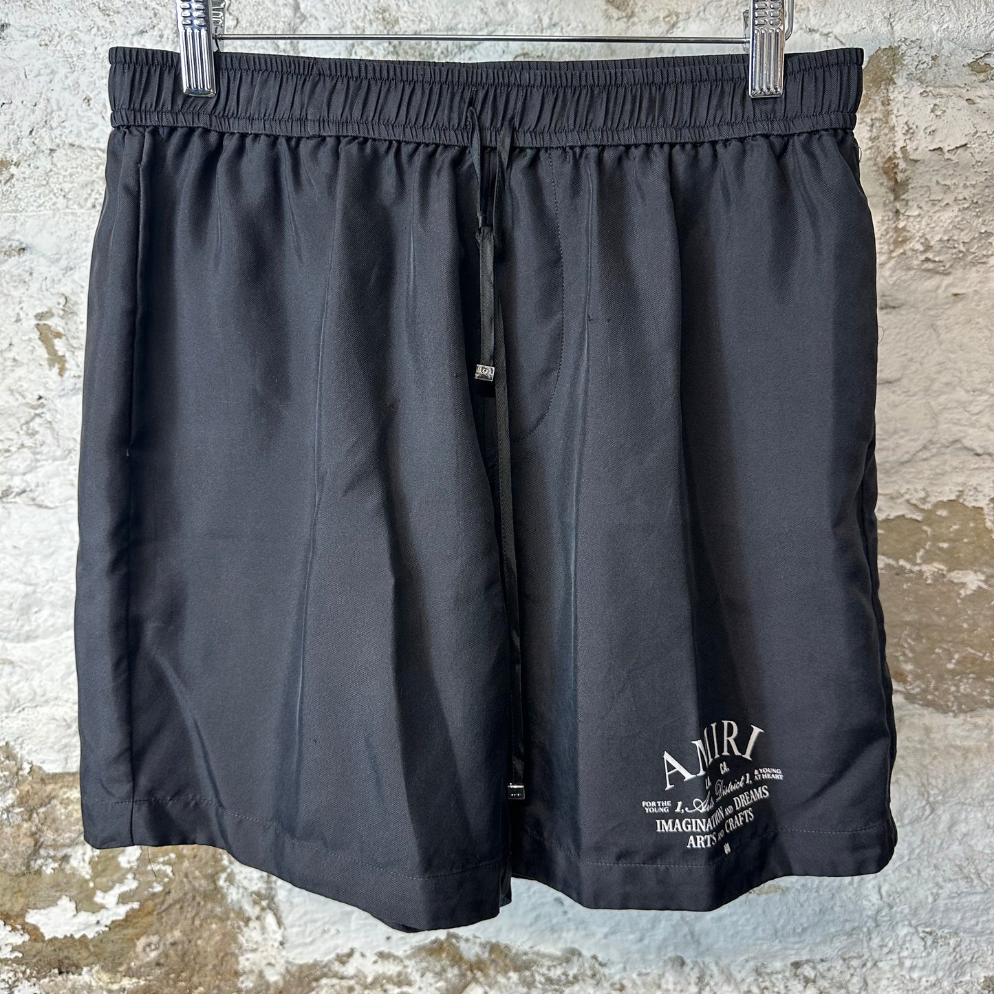 Amiri Arts District Black Shorts Sz M