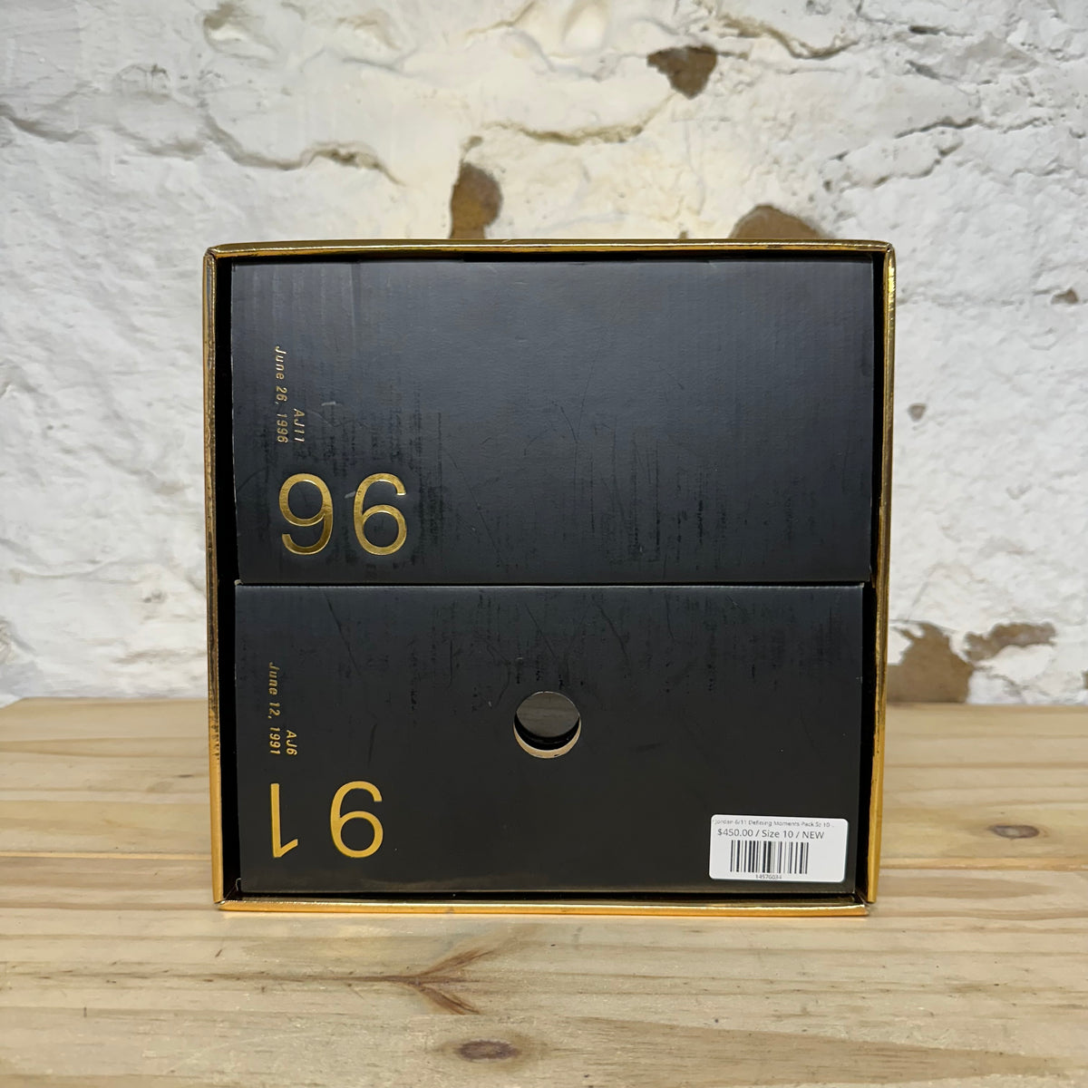 Air Jordan Defining Moments Pack 6/11 Sz 10 DS